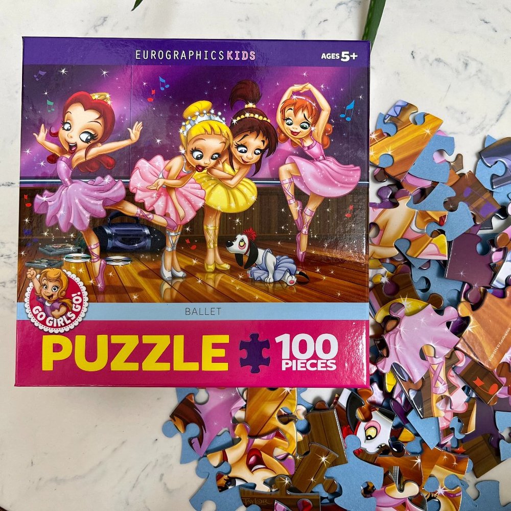 FIRM! Go Girls Go Ballet Puzzle 100 Pc.